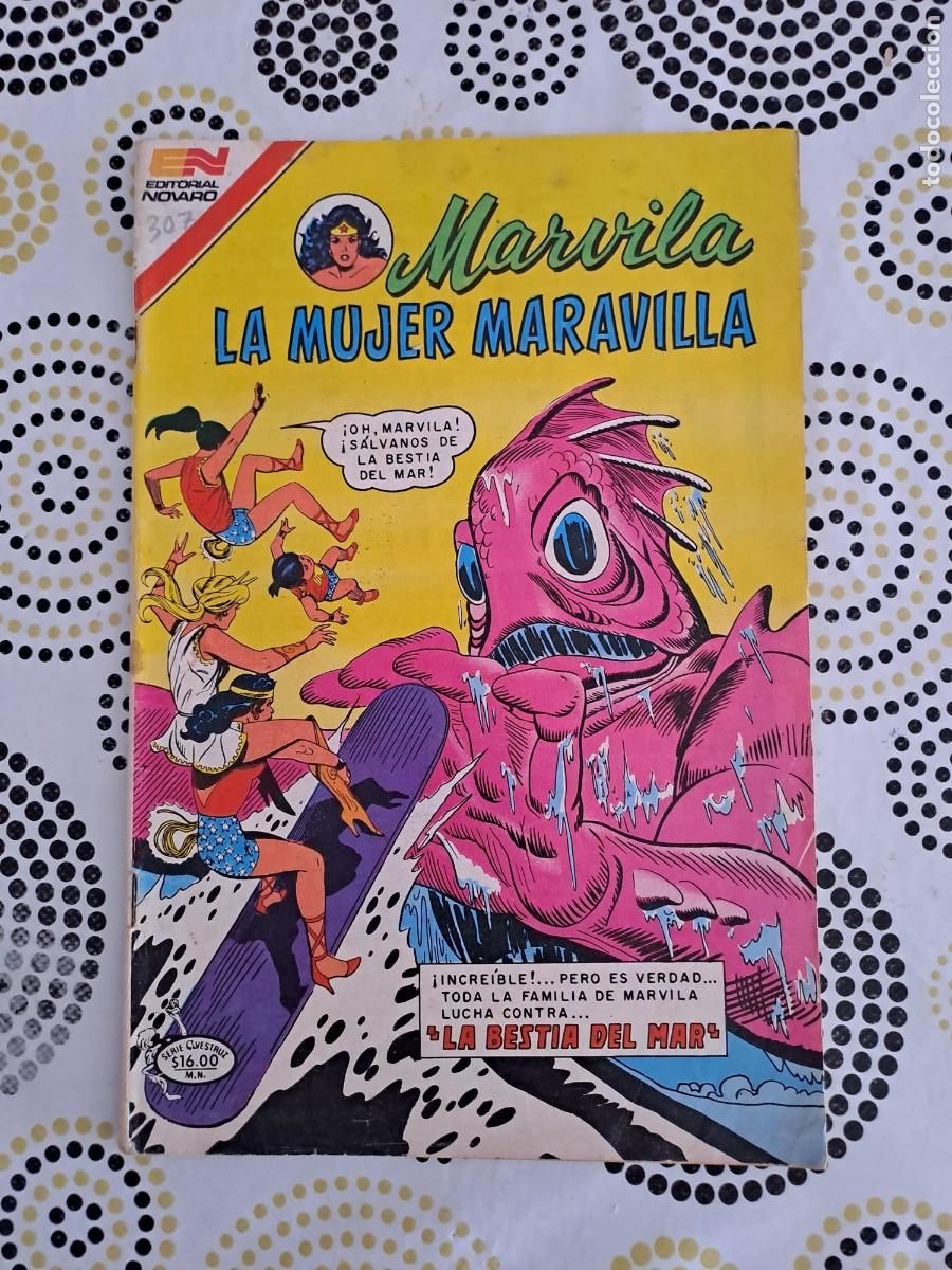 Tebeos: Marvila 307, Novaro en muy buen estado Bolsa xx