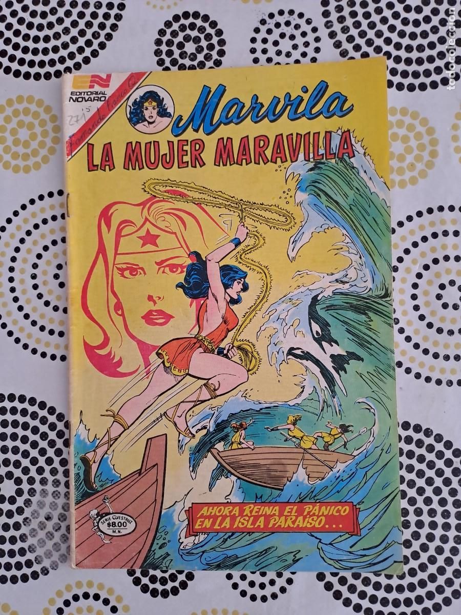 Tebeos: Marvila 271, Novaro en perfecto estado Bolsa xx