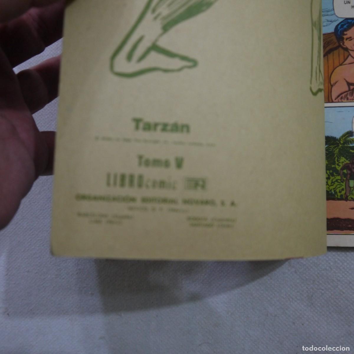 Tebeos: TARZ&Aacute;N TOMO V LIBRO-C&Oacute;MIC - EDITORIAL NOVARO - 1974 - Foto 3