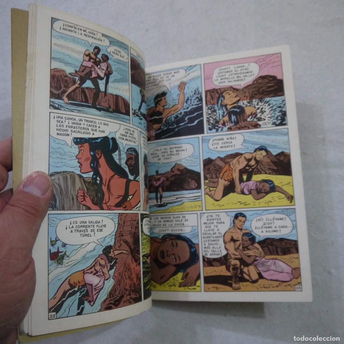 Tebeos: TARZ&Aacute;N TOMO V LIBRO-C&Oacute;MIC - EDITORIAL NOVARO - 1974 - Foto 4