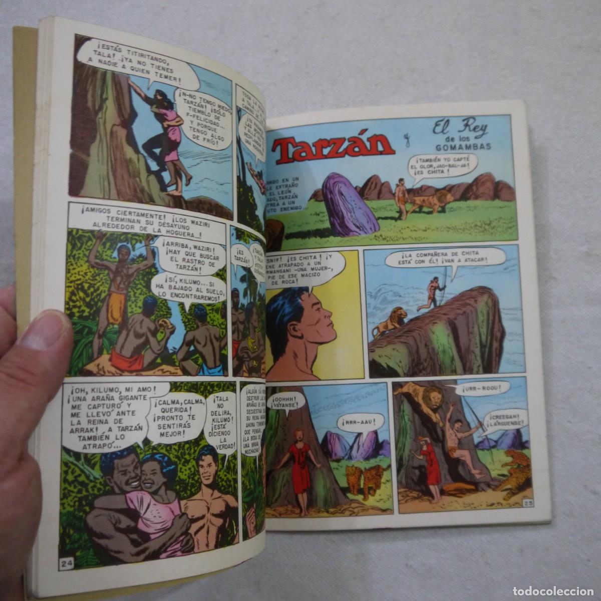 Tebeos: TARZ&Aacute;N TOMO V LIBRO-C&Oacute;MIC - EDITORIAL NOVARO - 1974 - Foto 5