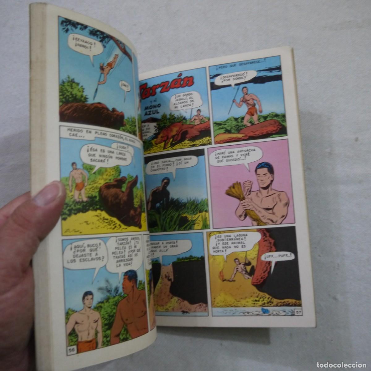 Tebeos: TARZ&Aacute;N TOMO V LIBRO-C&Oacute;MIC - EDITORIAL NOVARO - 1974 - Foto 7