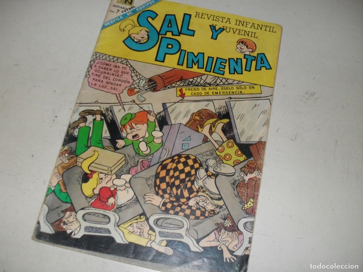 Tebeos: SAL Y PIMIENTA 40 UN PROGRAMA DOBLE,(DE 308).NOVARO,1965 - Foto 1