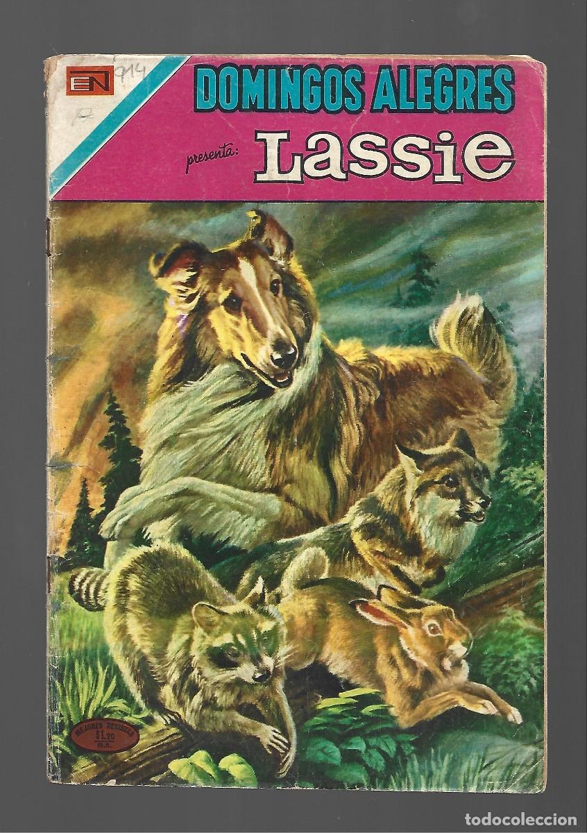 Tebeos: Domingos alegres 914: Lassie, 1971, Novaro. Colecci&oacute;n A.T. - Foto 1