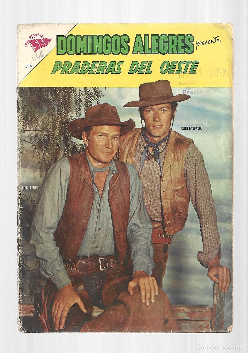 Tebeos: Domingos alegres 446: praderas del oeste, 1962, SEA. Colecci&oacute;n A.T. - Foto 1