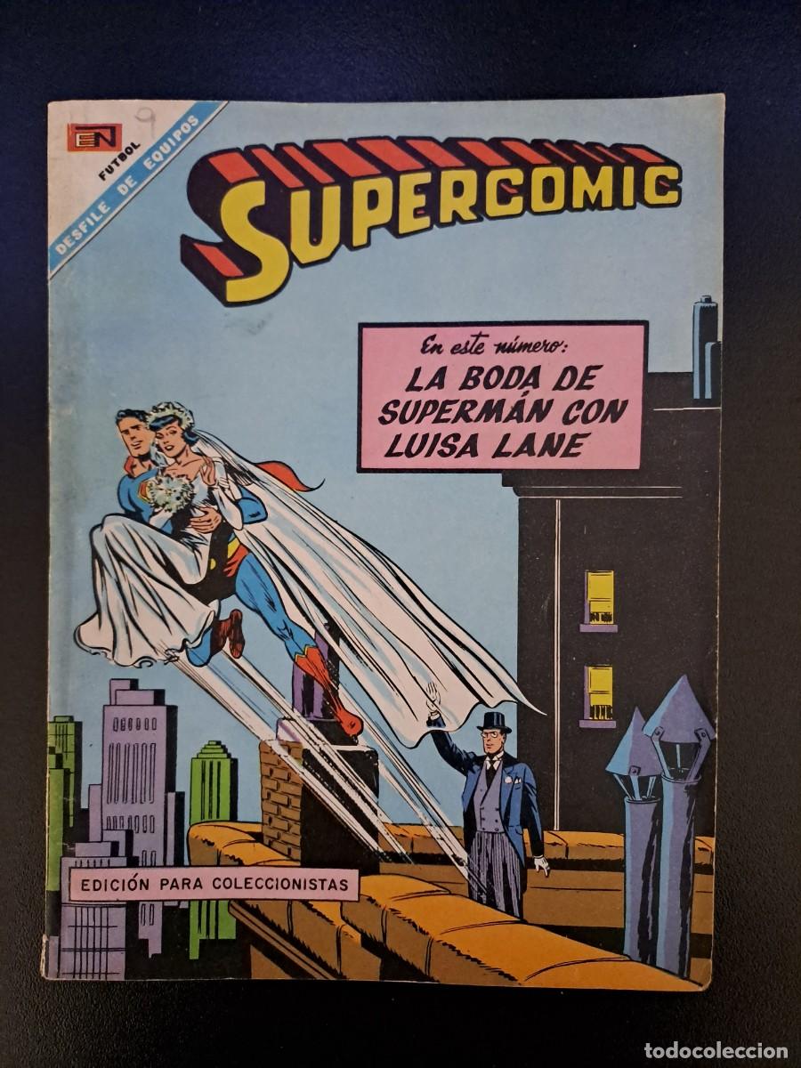 Tebeos: Supercomic 9, Novaro en buen estado Bolsa xx