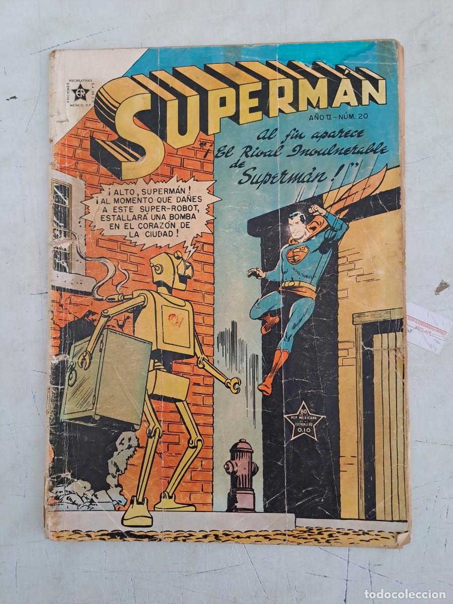 Tebeos: Superman 20, Novaro Bolsa xx - Foto 1