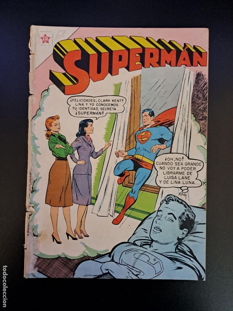 Tebeos: Superman 68, Novaro Bolsa xx - Foto 1