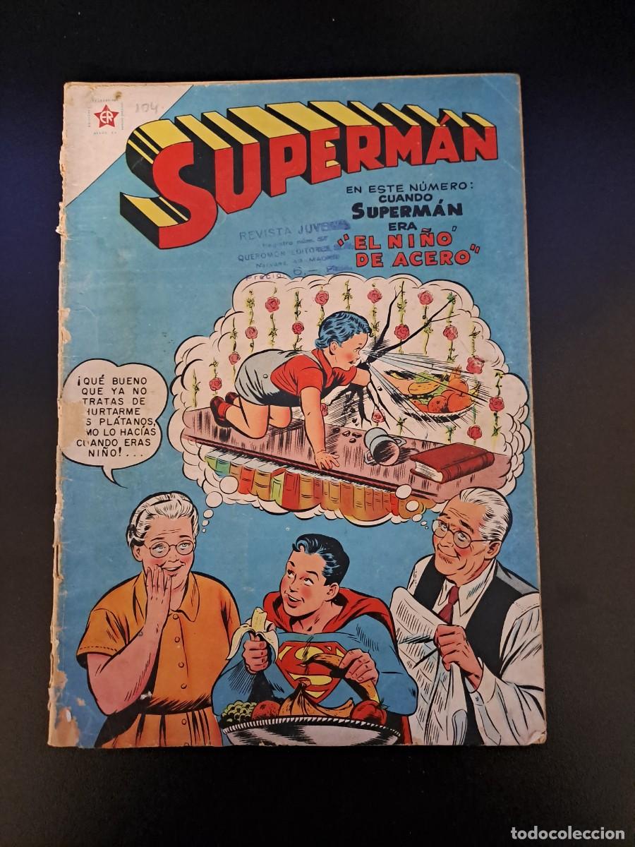Tebeos: Superman 104, Novaro Bolsa xx - Foto 1