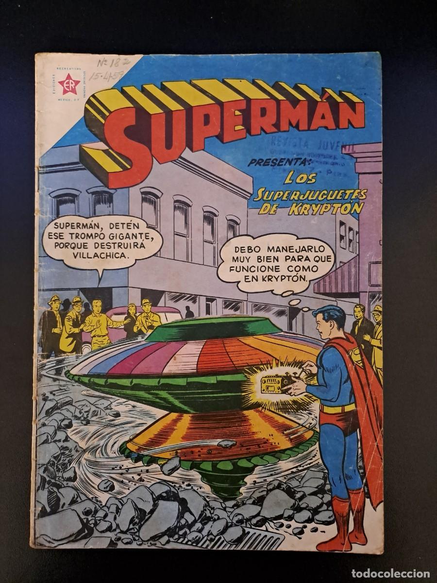 Tebeos: Superman 182, Novaro Bolsa xx - Foto 1