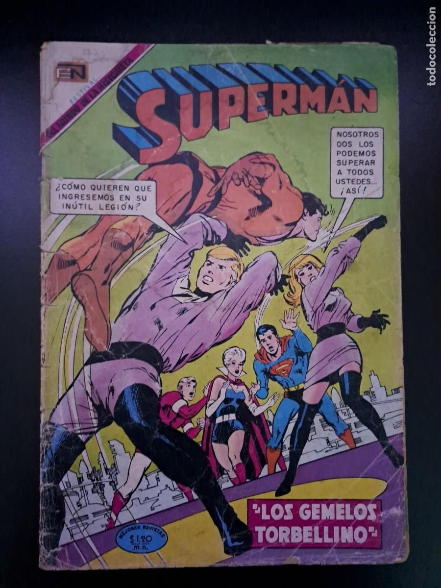 Tebeos: Superman 732, Novaro Bolsa xx - Foto 1