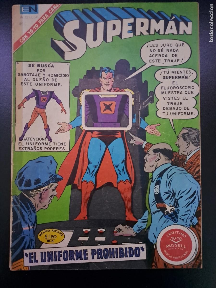Tebeos: Superman 806, Novaro Bolsa xx - Foto 1