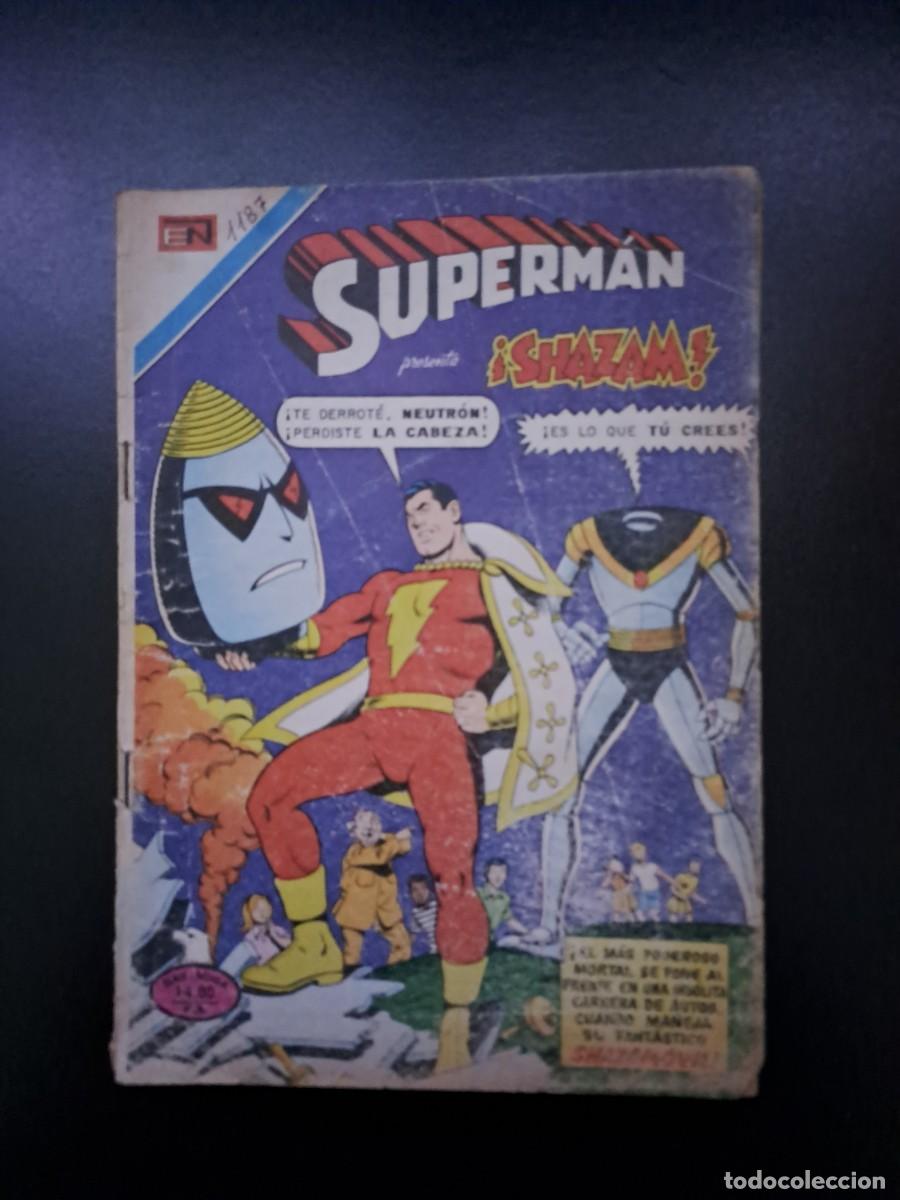Tebeos: Superman 1187, Novaro Bolsa xx - Foto 1