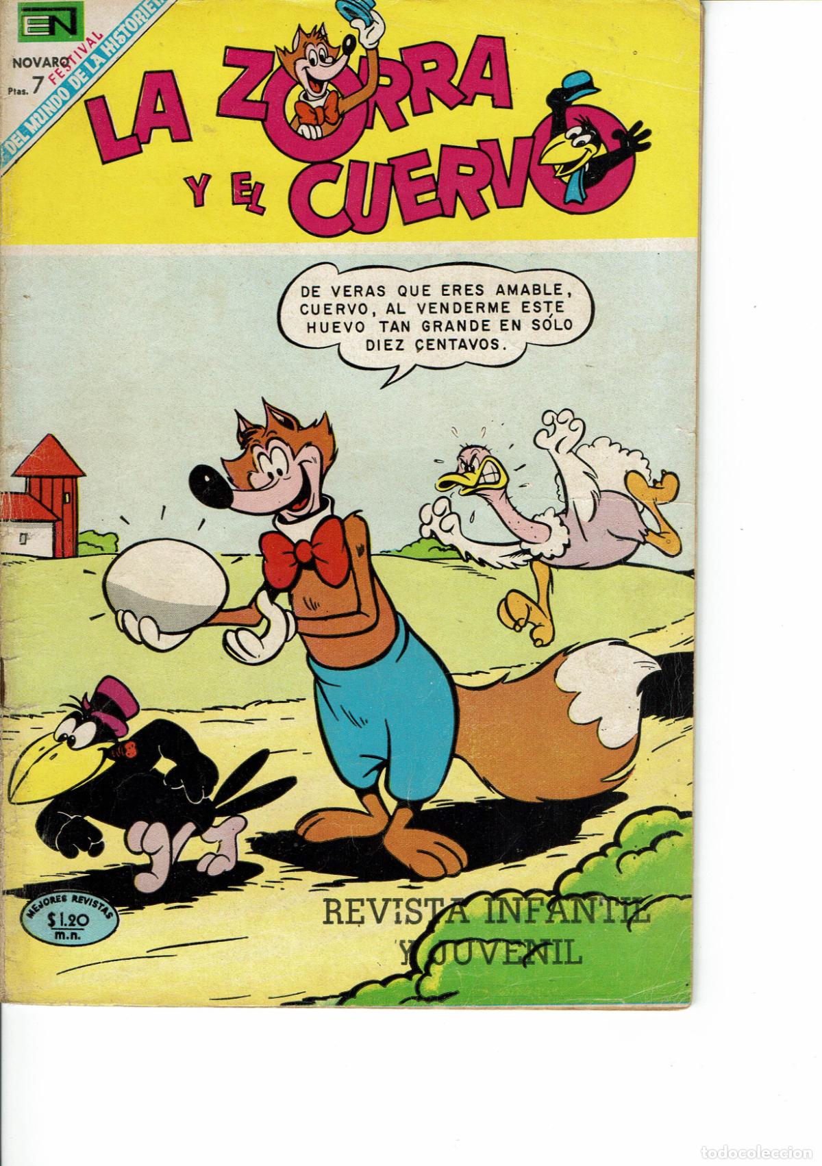 Tebeos: LA ZORRA Y EL CUERVO DE NOVARO - Foto 1