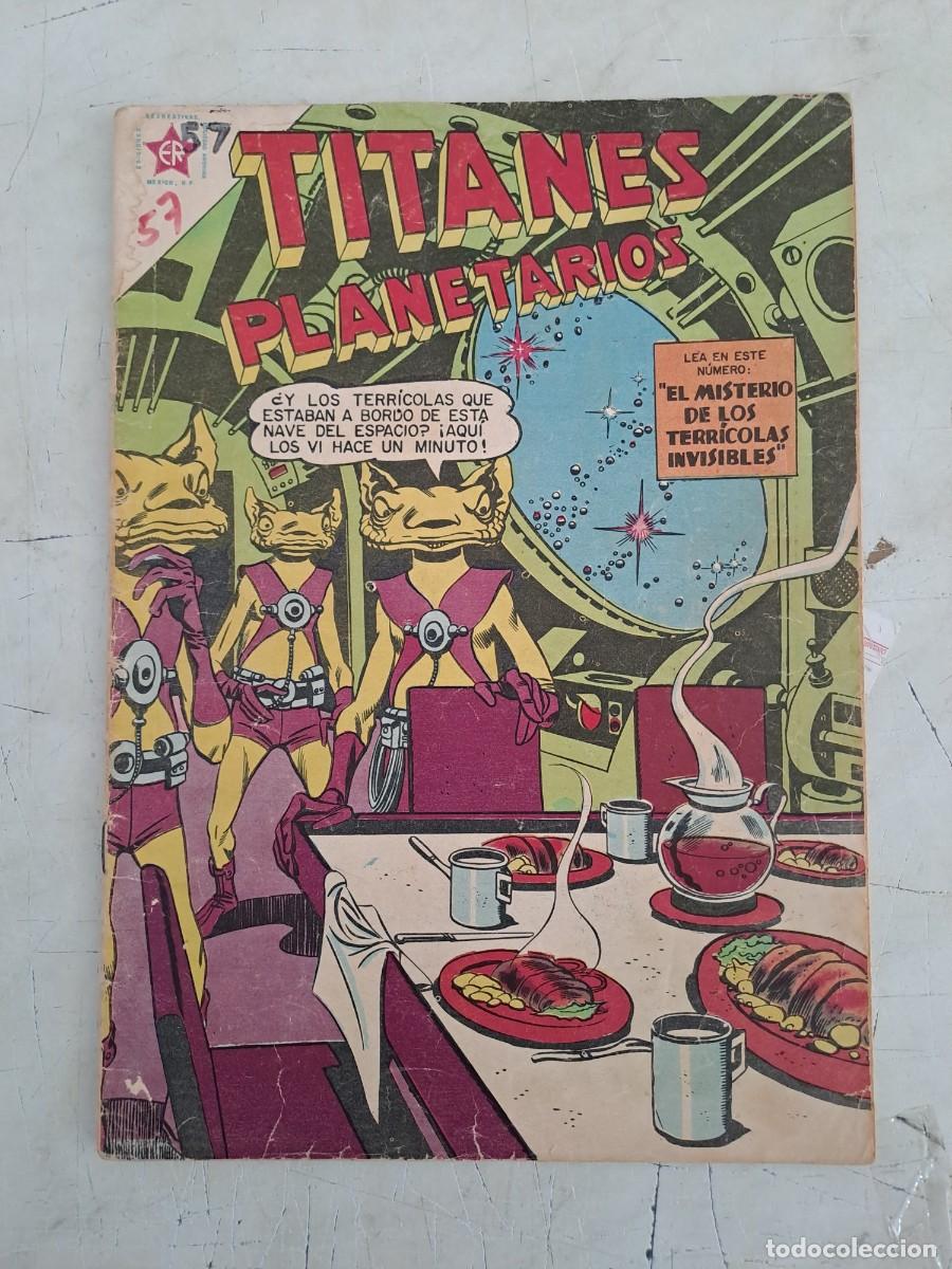 Tebeos: Titanes planetarios 57, Novaro - Foto 1