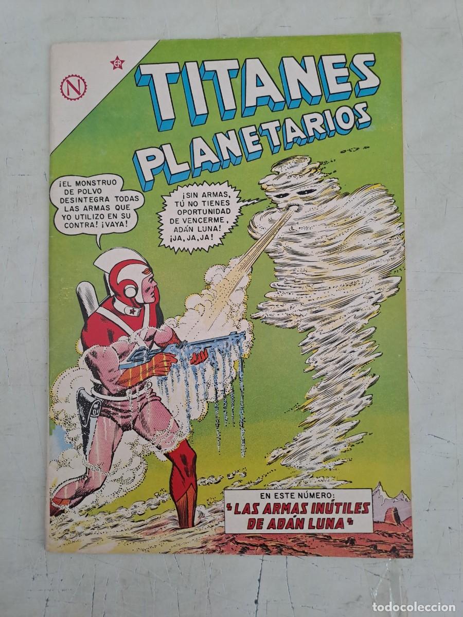 Tebeos: Titanes planetarios 174, Novaro en perfecto estado Bolsa xx