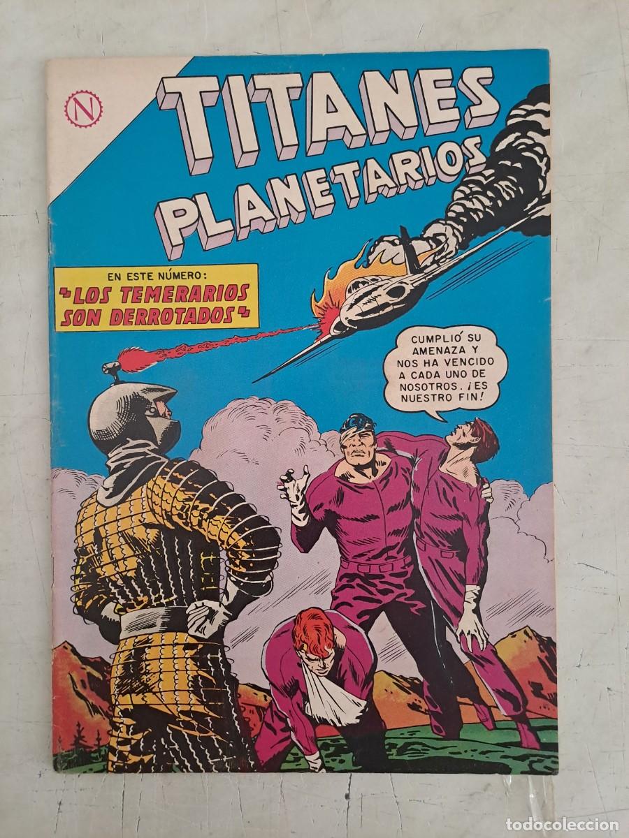Tebeos: Titanes planetarios 180, Novaro en perfecto estado Bolsa xx