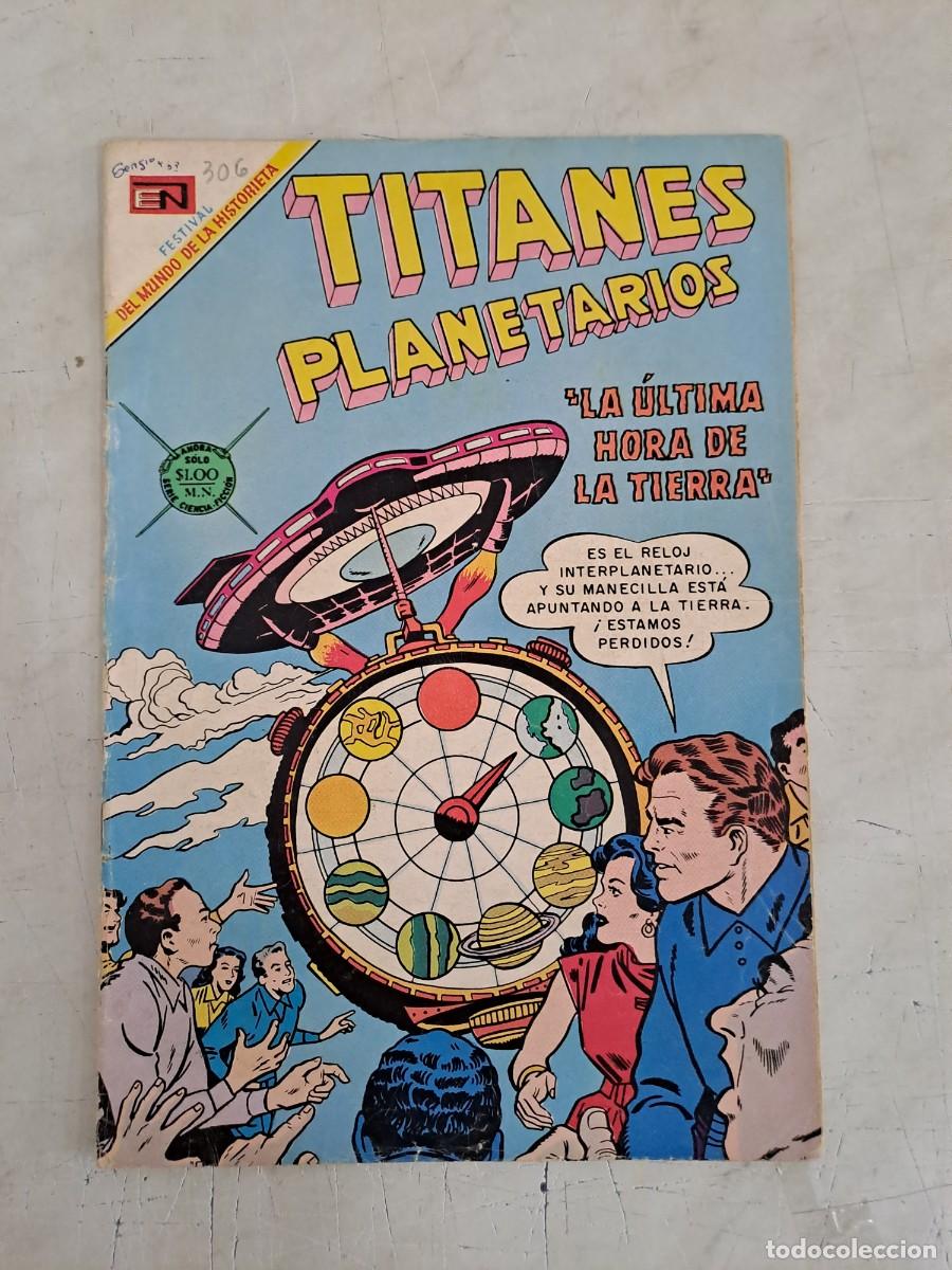 Comics: Titanes planetarios 306, Novaro en perfecto estado Bolsa xx