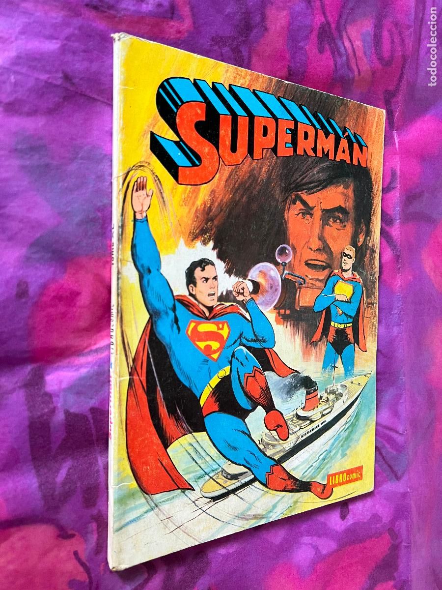 Tebeos: SUPERMAN LIBRO COMIC. TOMO XL . 40. EDITORIAL NOVARO. - Foto 2