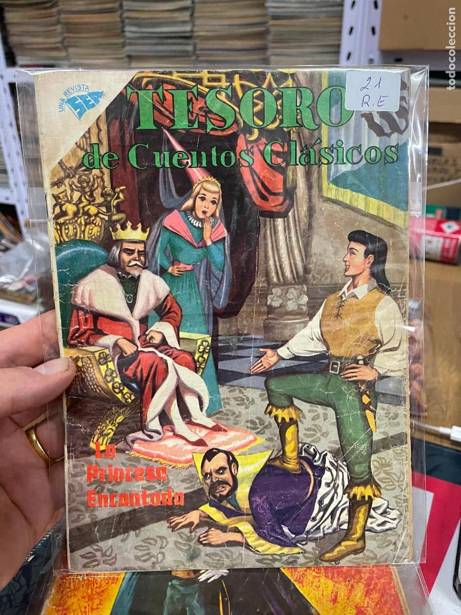 Tebeos: TESORO DE CUENTOS CLASICOS NUMERO 21 REGULAR ESTADO