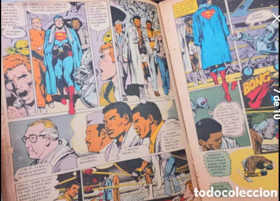 Tebeos: COMIC GIGANTE SUPERMAN vs MOHAMED ALI. - Foto 4