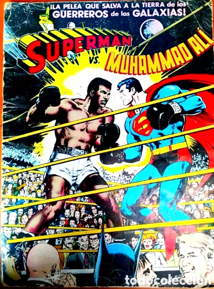 Tebeos: COMIC GIGANTE SUPERMAN vs MOHAMED ALI. - Foto 1