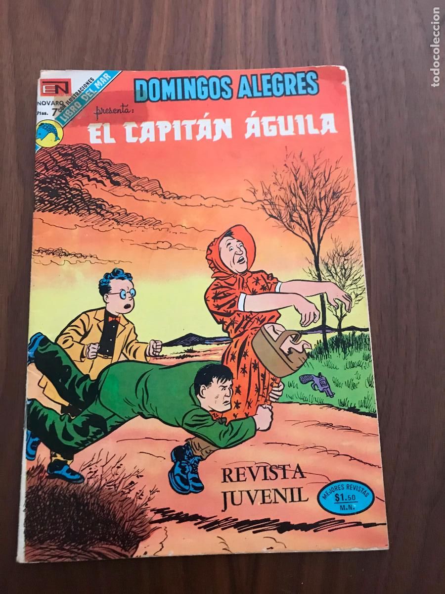 Tebeos: DOMINOS ALEGRES N&ordm; 1006 , EL CAPIT&Aacute;N ALEGRE , EDITORIAL NOVARO - Foto 1