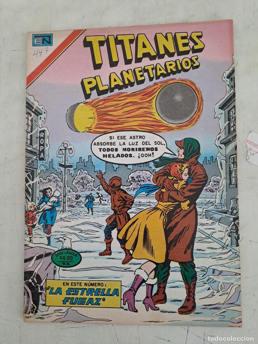 Livros de Banda Desenhada: Titanes planetarios 447, Novaro serie &aacute;guila en muy buen estado Bolsa xx