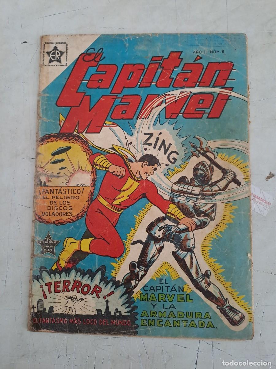 Tebeos: Capit&aacute;n Marvel 6, Novaro Bolsa xx - Foto 1
