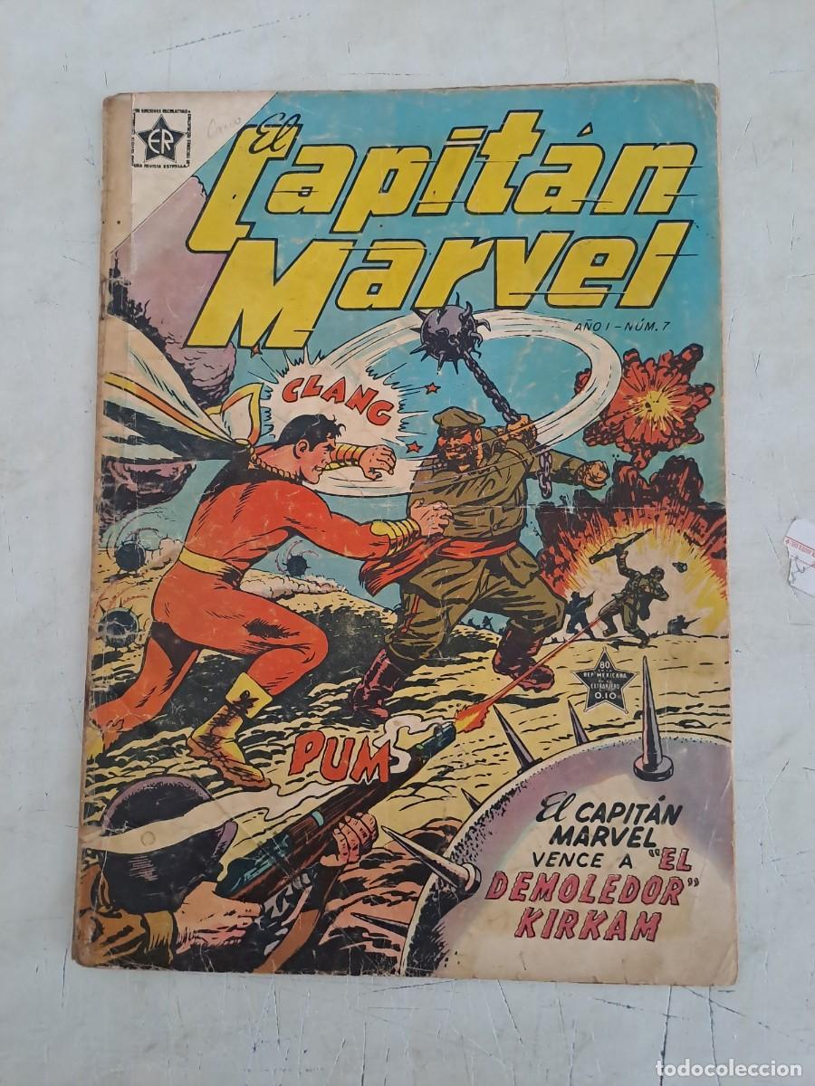 Tebeos: Capit&aacute;n Marvel 7, Novaro Bolsa xx - Foto 1
