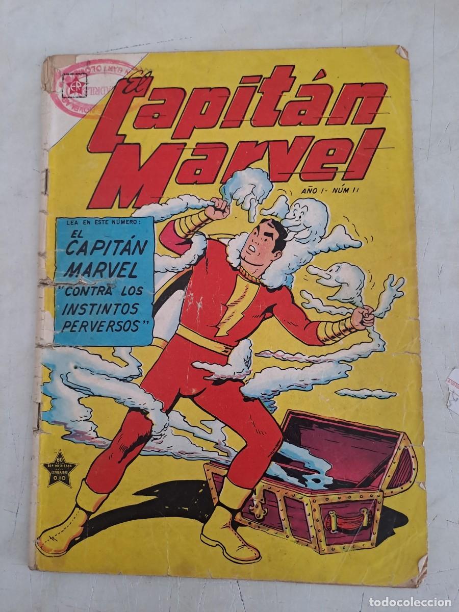 Tebeos: Capit&aacute;n Marvel 11, Novaro Bolsa xx - Foto 1