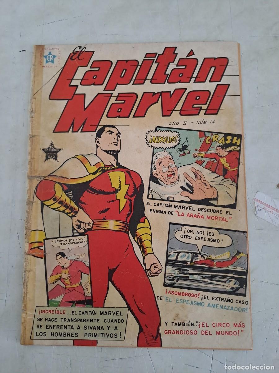 Tebeos: Capit&aacute;n Marvel 14, Novaro Bolsa xx - Foto 1