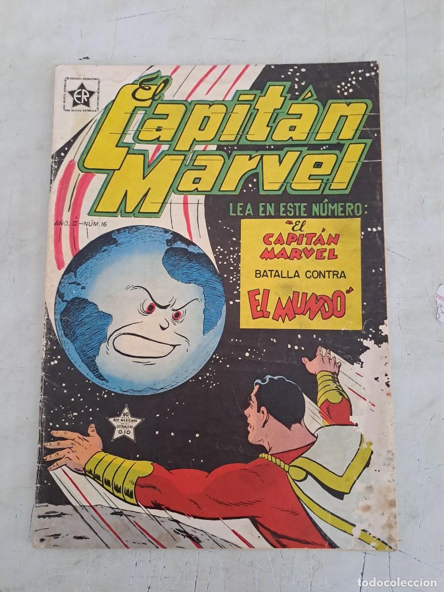Tebeos: Capit&aacute;n Marvel 16, Novaro Bolsa xx - Foto 1