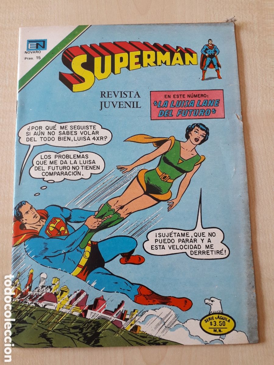 Tebeos: Superman n&uacute;mero 1105. Ed Novaro - Foto 1