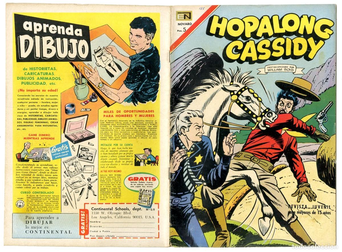 hopalong cassidy - william boyd n.155 novaro (b - Buy Tebeos Hopalong  Cassidy