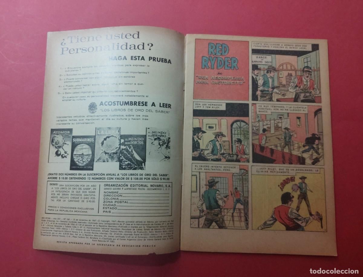 Tebeos: Red Ryder N&ordm; 166 A&ntilde;o 1967 - Foto 2
