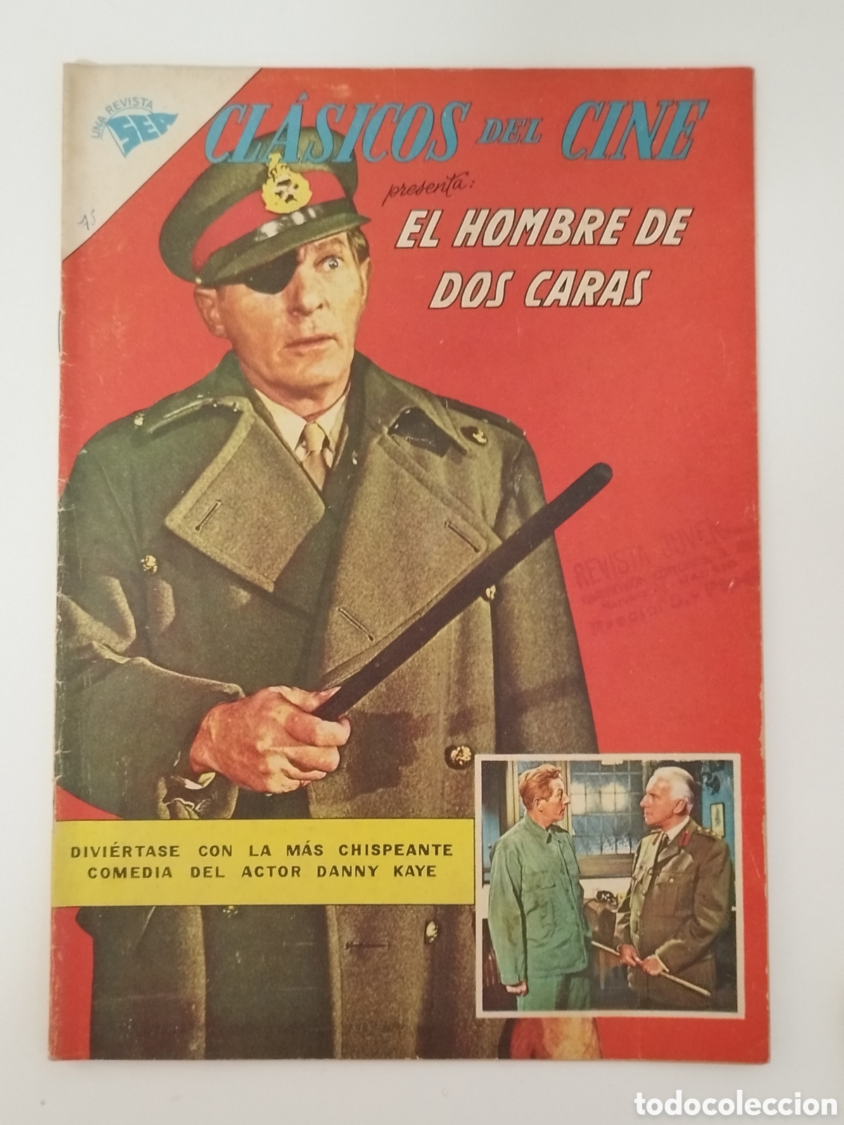 Tebeos: CLASICOS DEL CINE # 75 / EL HOMBRE DE DOS CARAS/ 1962 / ED. NOVARO / BUEN ESTADO