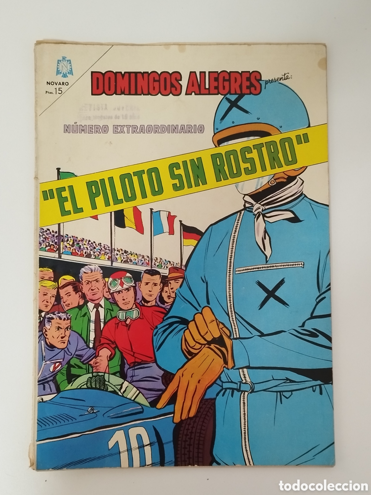 Tebeos: DOMINGOS ALEGRES / EL PILOTO SIN ROSTRO / NOVARO / NUMERO EXTRA / DIFICIL - Foto 1