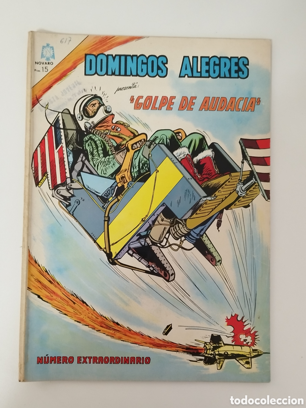 Tebeos: DOMINGOS ALEGRES / GOLPE DE AUDACIA / NOVARO / NUMERO EXTRA / DIFICIL - Foto 1