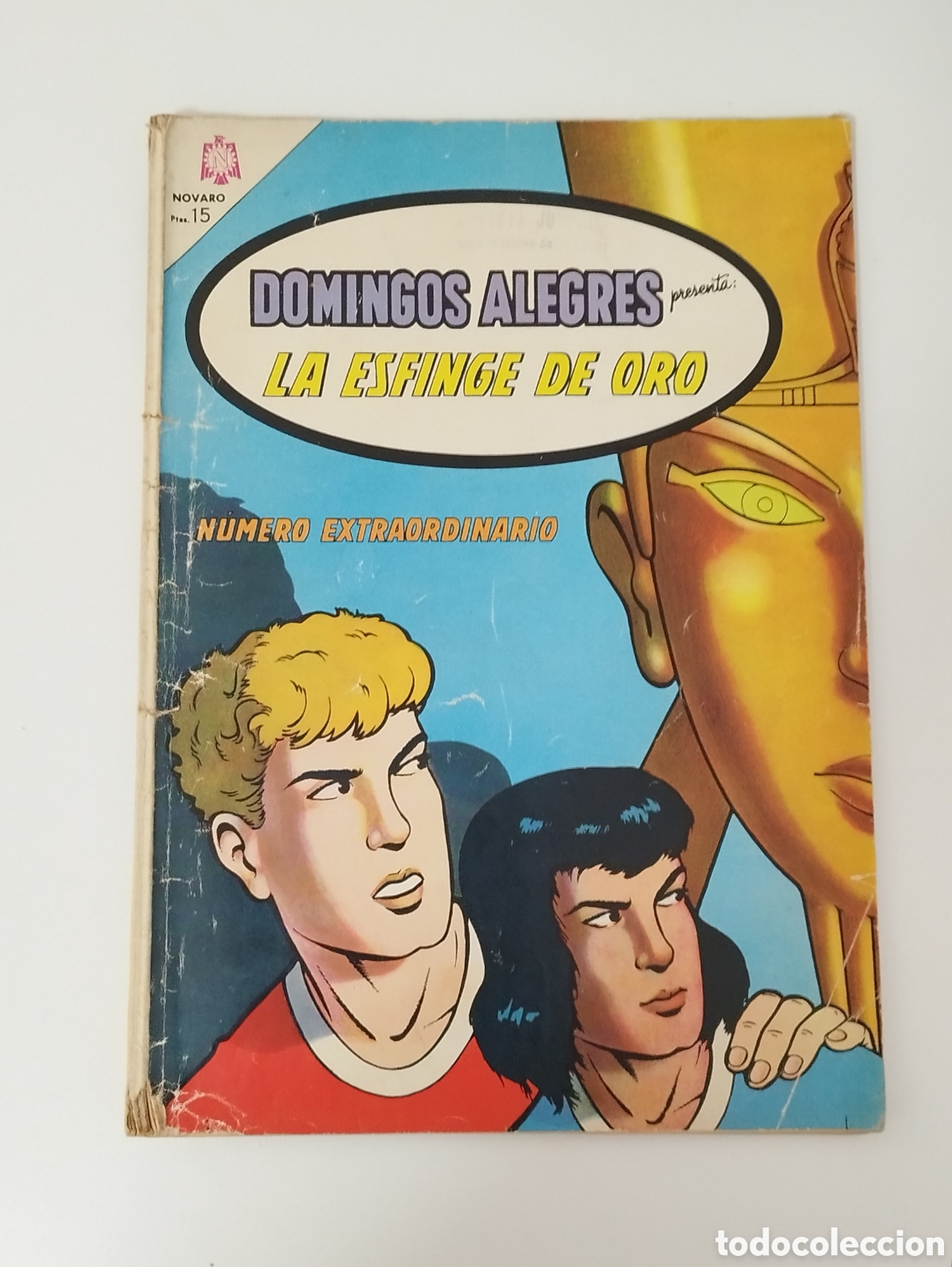 Tebeos: DOMINGOS ALEGRES / LA ESFINGE DE ORO / NOVARO / NUMERO EXTRA / DIFICIL - Foto 1