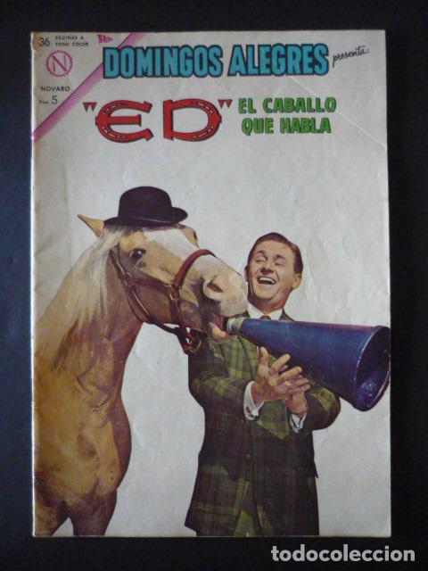 Tebeos: DOMINGOS ALEGRES E D EL CABALLO QUE HABLA NOVARO N&ordm; 514 1964 - Foto 1