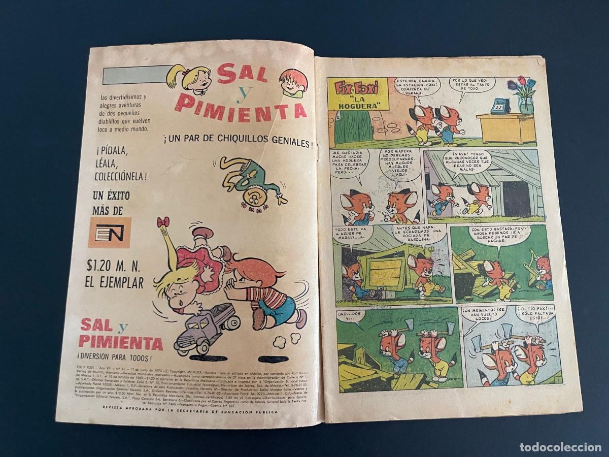 Tebeos: FIX Y FOXI N&ordm; 81 EDITORIAL NOVARO - Foto 3