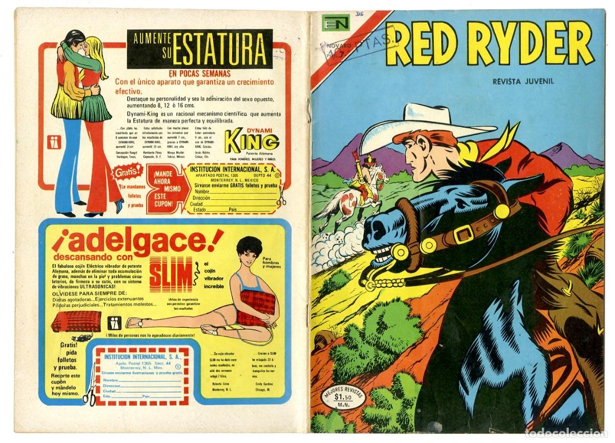 Tebeos: Red Ryder n.316 - Novaro (B5) - Foto 1