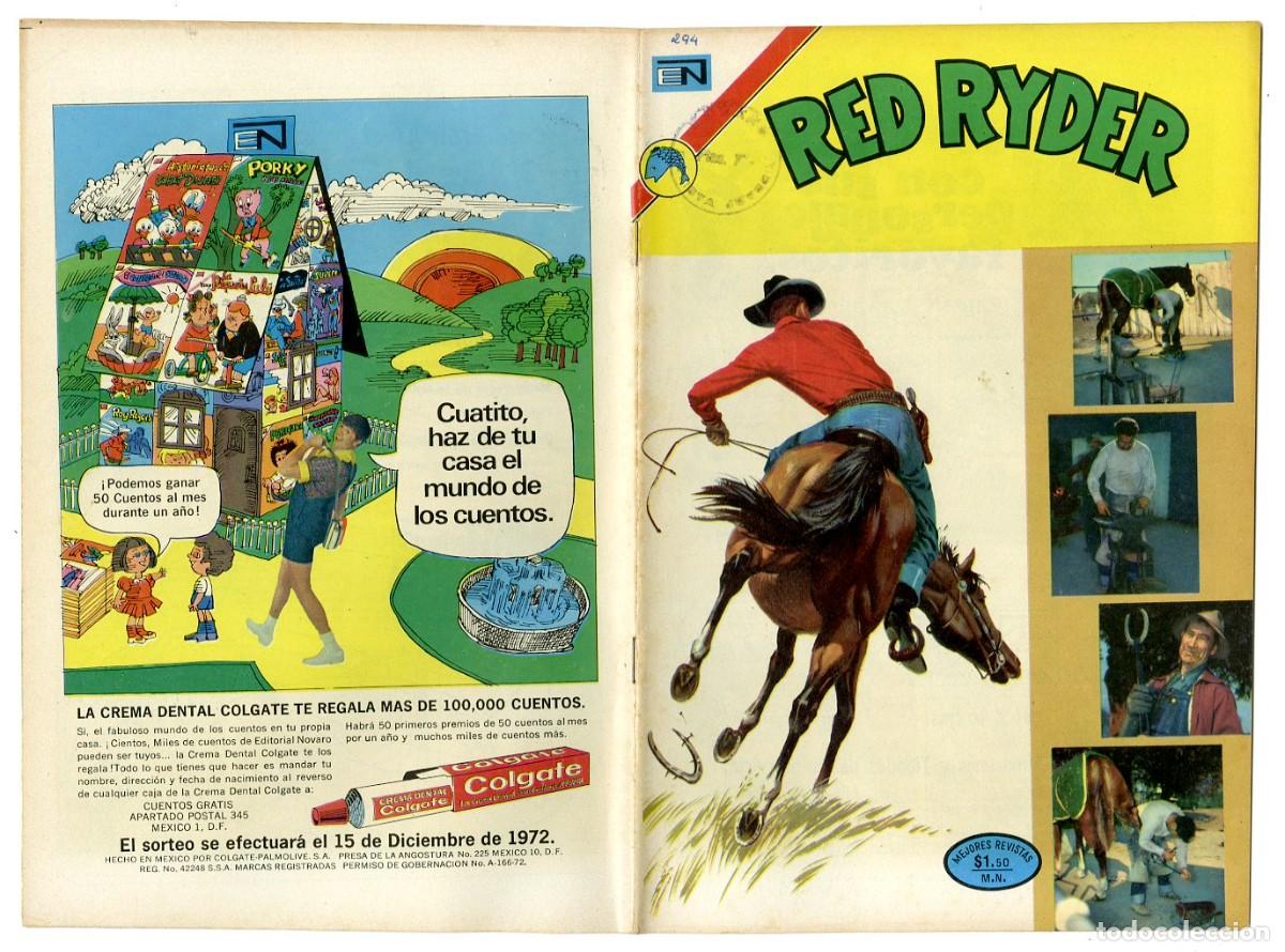 Tebeos: Red Ryder n.294 - Novaro (B5) - Foto 1