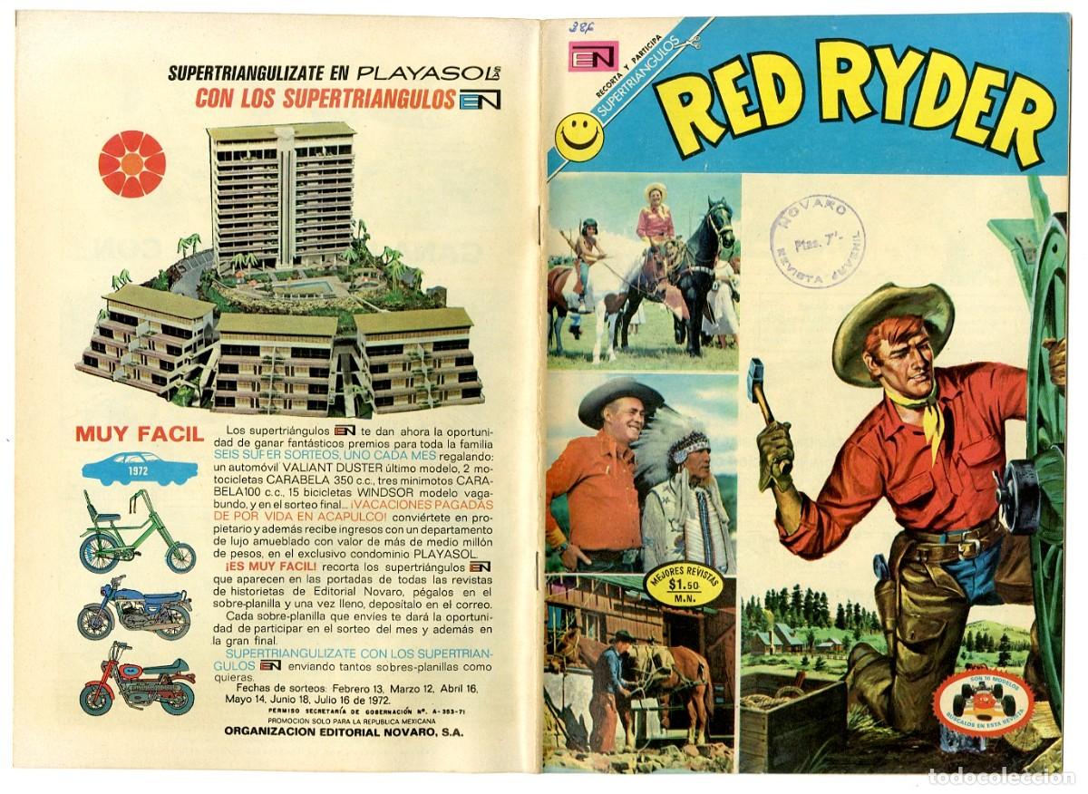 Tebeos: Red Ryder n.286 - Novaro (B5) - Foto 1
