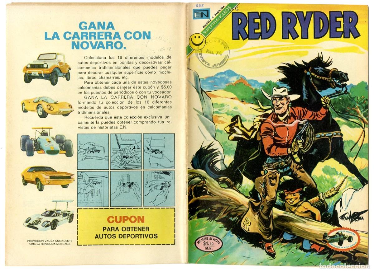 Tebeos: Red Ryder n.285 - Novaro (B5) - Foto 1