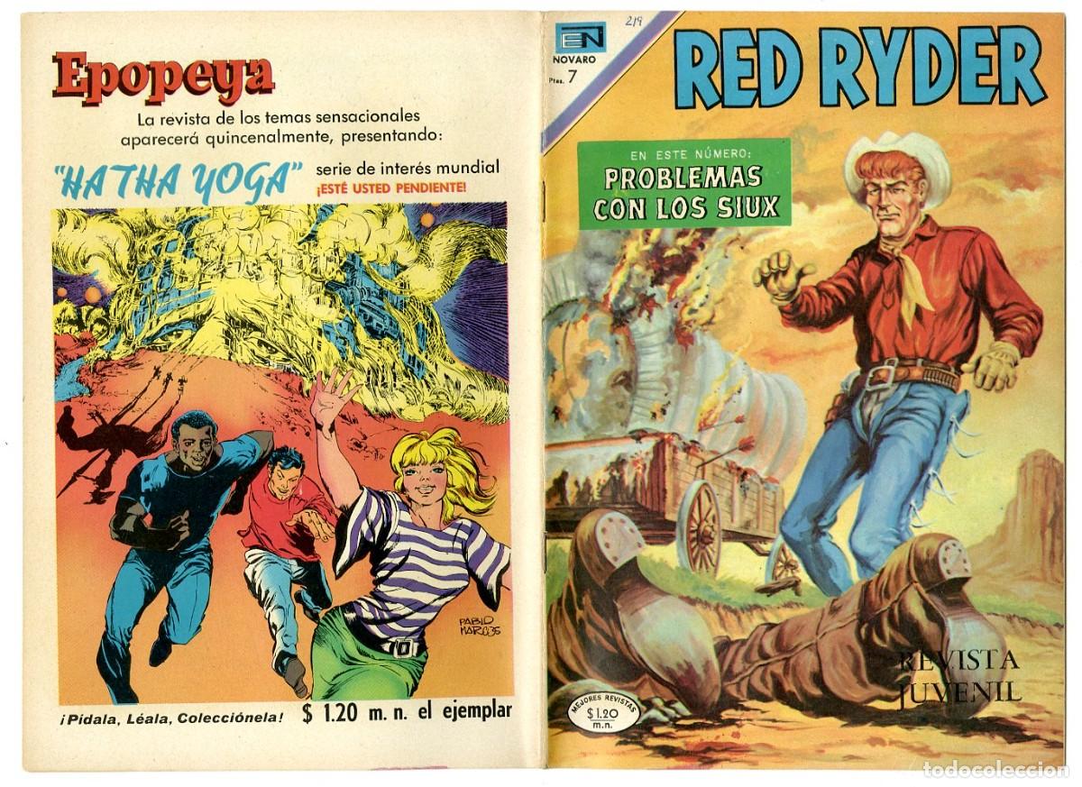 Tebeos: Red Ryder n.219 - Novaro (B5) - Foto 1