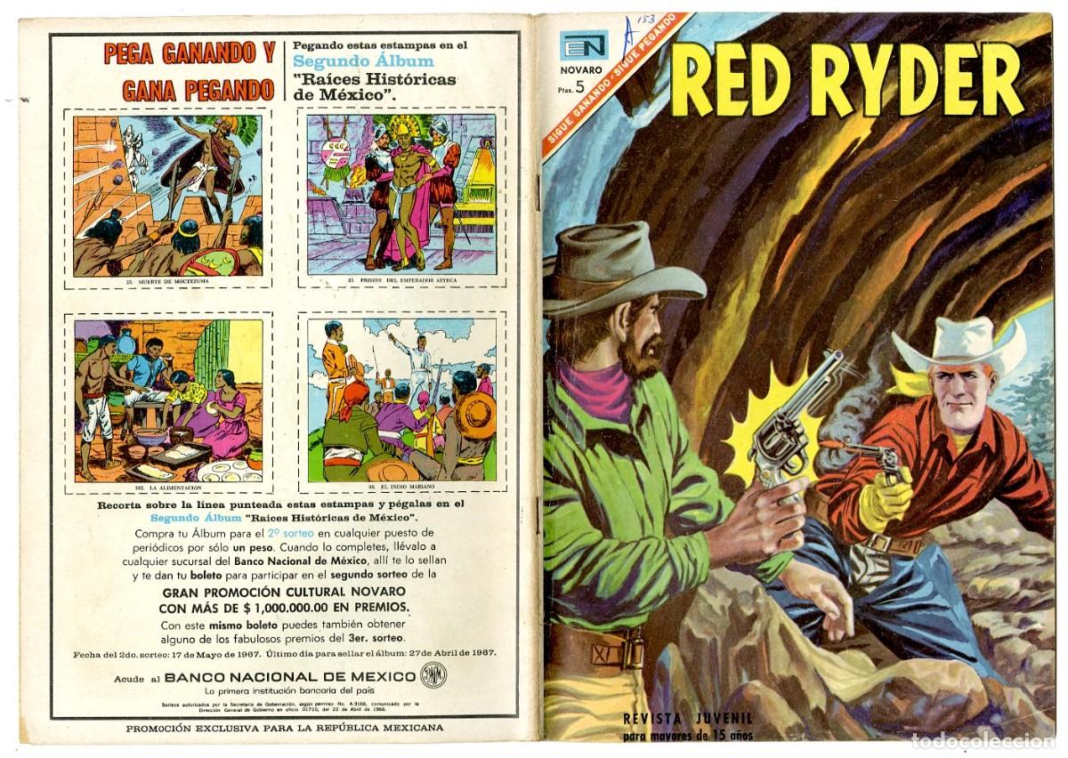 Tebeos: Red Ryder n.153 - Novaro (B5) - Foto 1