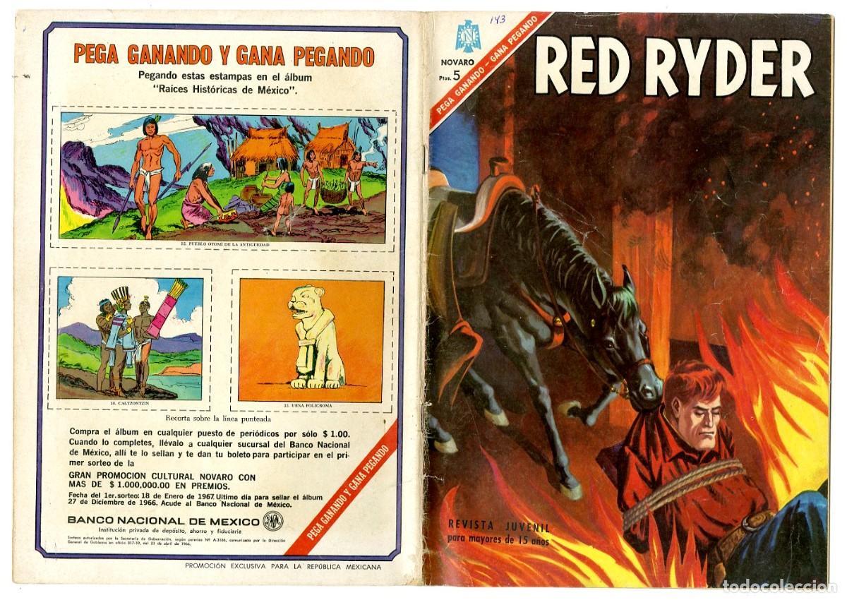 Tebeos: Red Ryder n.143 - Novaro (B5) - Foto 1