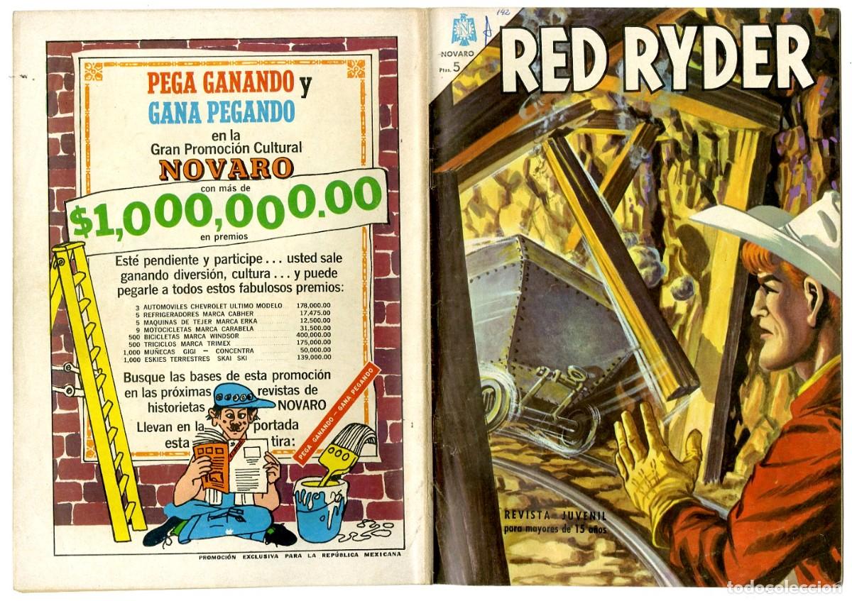 Tebeos: Red Ryder n.142 - Novaro (B5) - Foto 1
